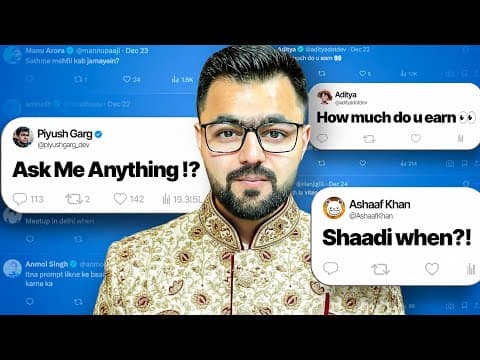 Ask Me Anything - AMA 2025 | When Am I Getting Married?