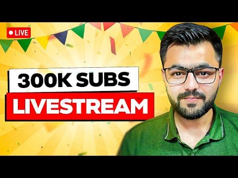 300K Special Live Stream