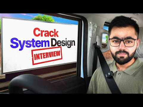 How to Crack System Design Interviews – Drive With Me